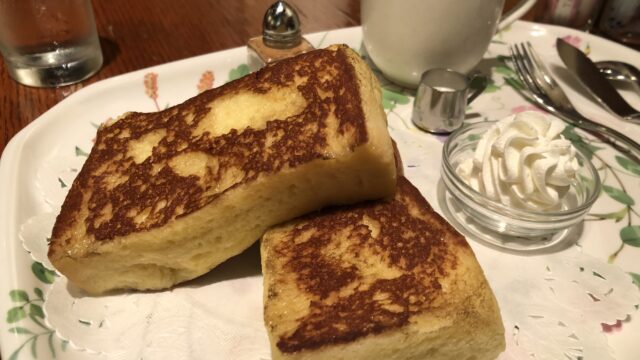 cafe AALIYAフレンチトースト